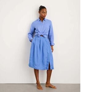 Alex Mill Wyatt Linen Set French Blue L